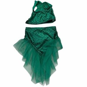 Green Mermaid Costume Swimsuit Cover Up Baby 12 Months